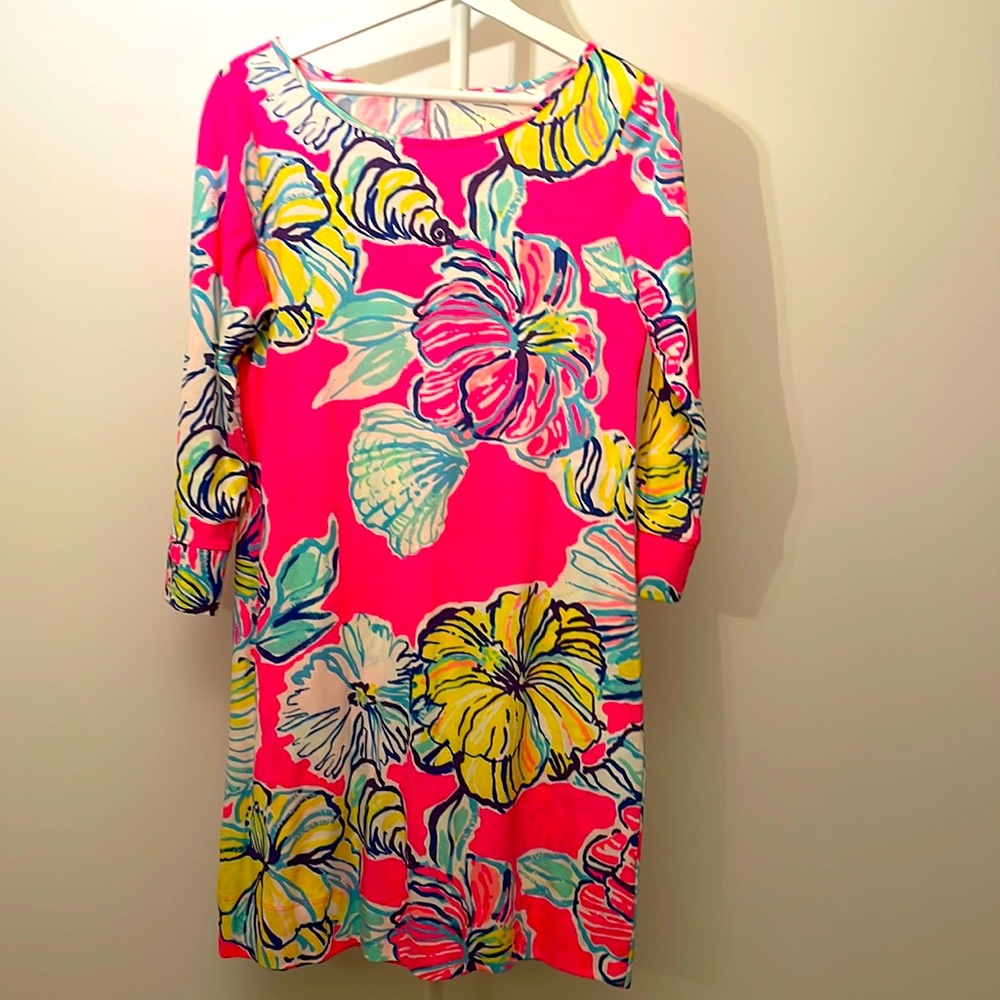 Lilly Pulitzer floral dress
